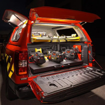 Hard-Top utilitaire StarPro Avec portes latérales Ford Ranger DC 2023+