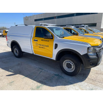 Hard-Top Starlux sans vitres latérales Ford Ranger simple cabin 2023+