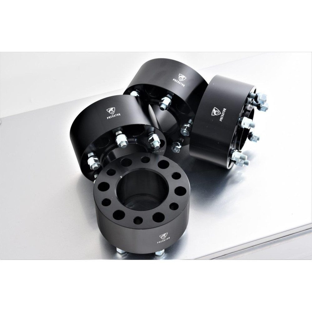 Elargisseur de voie aluminium larges 60 mm 6 x 139,7 Predator pour Ford Ranger (4 pièces)