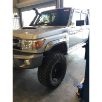 Elargisseur d'Aile Avant Toyota LAND CRUISER HZJ 75 79 2007+ Pickup simple cabine 50 mm