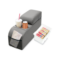 Console centrale Compacte grise Jeep CJ 76 - 86 Wrangler YJ 87 - 95