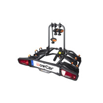 Porte vélos sur attelage 3 vélos