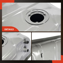 Reservoir de carburant acier 57 Litres Jeep Wrangler YJ 87 - 95