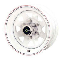 Jante acier blanches 6X16 Lada Niva-Suzuki Vitara-Suzuki 410-413-Jeep CJ7