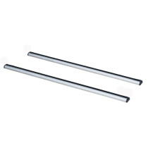 Jeu de 2 barres de toit Pro Aluminim Aero-pro pour Toyota Land Cruiser serie 120, 150 2003+