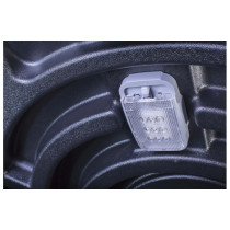 Couvre Benne AEROKLAS en ABS, finition noire texturée Isuzu D-Max 2024-Double Cabine