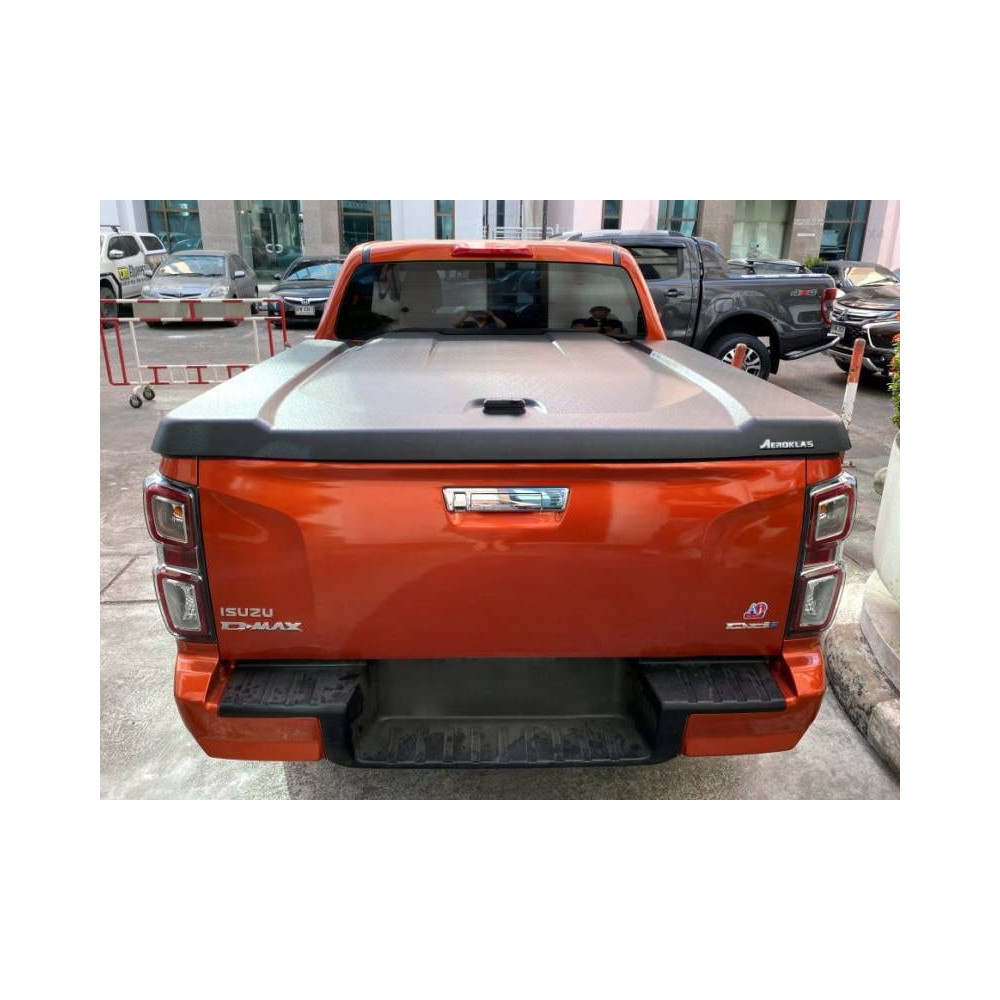 Couvre Benne AEROKLAS en ABS, finition noire texturée Isuzu D-Max 2024-Double Cabine