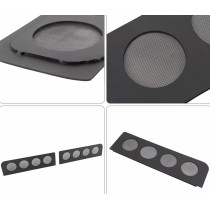 Panneau de Ventilation ronde Persienne pour Jeep Wrangler JL 4 Portes 2018-