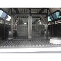 Cage pour chien double verrouillable Mitsubishi L200 MK7 Series 4 2009-2015
