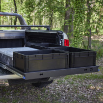 Tiroir de rangement ROCKALU coulissant Double Cab (avec plancher)