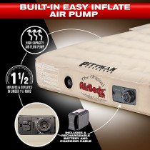 Matelas AIRBEDZ XUV Gonflable pour SUV et 4X4 Jeep Foed Toyota Mercedes... 167 x 132 x 25 cm