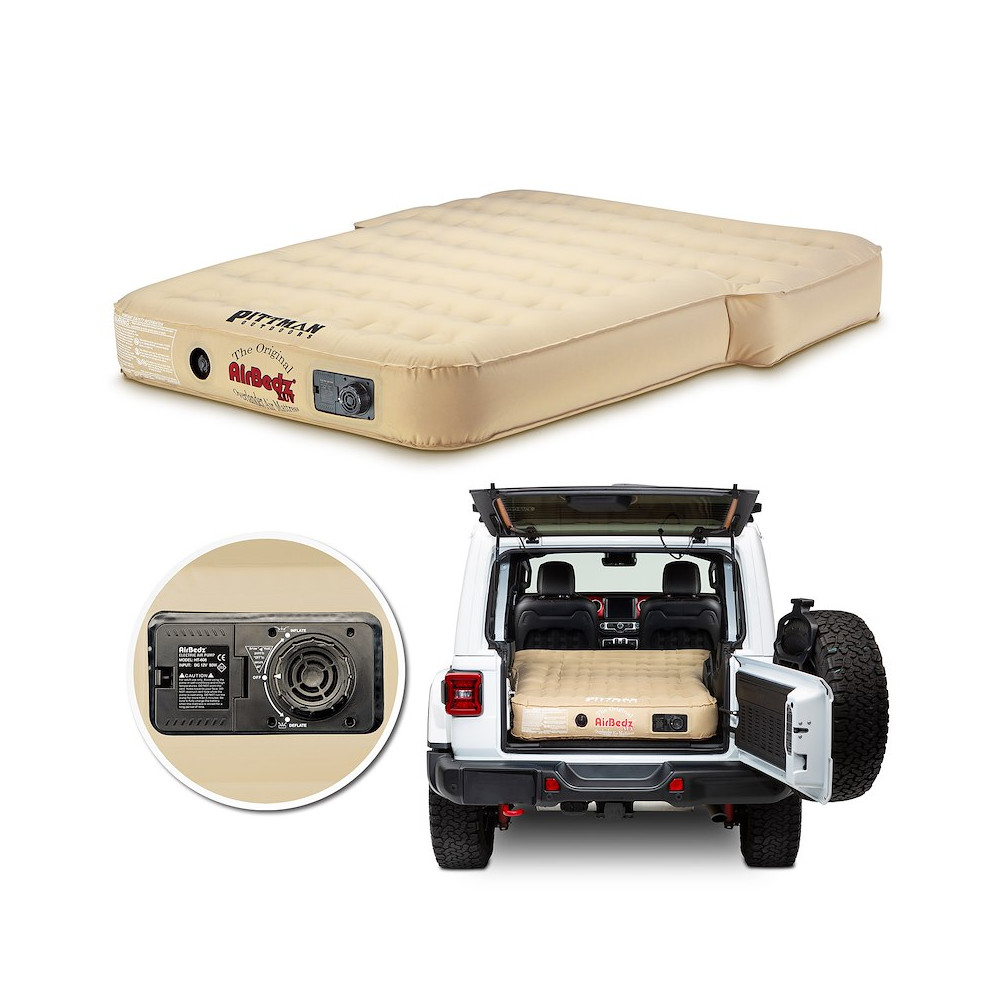 Matelas AIRBEDZ XUV Gonflable pour SUV et 4X4 Jeep Foed Toyota Mercedes... 167 x 132 x 25 cm