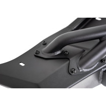 Pare chocs avant acier noir DV8 Offroad avec support treuil pour Jeep Wrangler JK / JL Gladiator JT