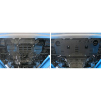 Kit de Blindage protection Rival en Acier 3 mm pour Toyota Hilux 2016-