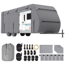Housse bâche de protection caravane camping-car 7,3-8,2 m