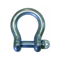 Manille lyre zinguée diam 16 mm 800 Kgs