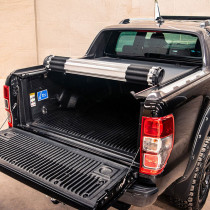 Tonneau Cover Aluminium Roll Up Toyota Hilux DC 2016-