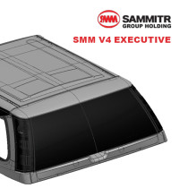 Hayon apprêté avec mécanisme de verrouillage hard top Sammitr pour Toyota Hilux Vigo