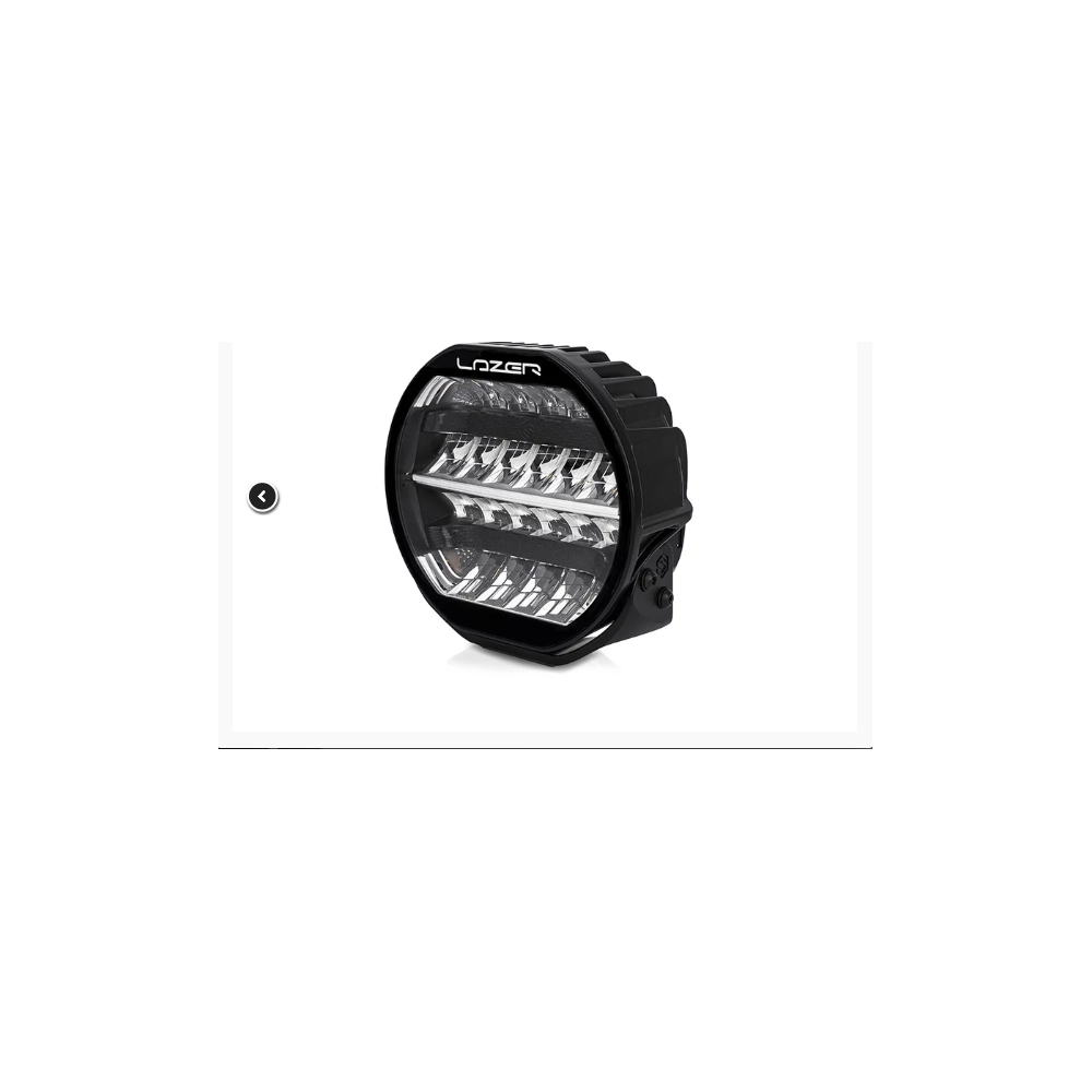 Lampe LED standard Lazer Lamps Sentinel 9", noire - spot et grand angle