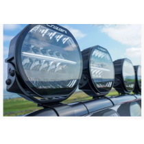 Lampe LED standard Lazer Lamps Sentinel 9", noire - spot et grand angle