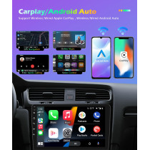 Carplay auto radio V8 AHD(8G+128G) avec Camera Jeep Wrangler Jk 2010-2014