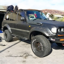 Elargisseur d'Aile Toyota LAND CRUISER HDJ80/100 95 mm (6 pièces)