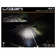 Lampe Lazer Linear-18 LED standard - Grand angle