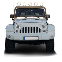 barre en Acier Noir support Lampe Jeep Wrangler JK