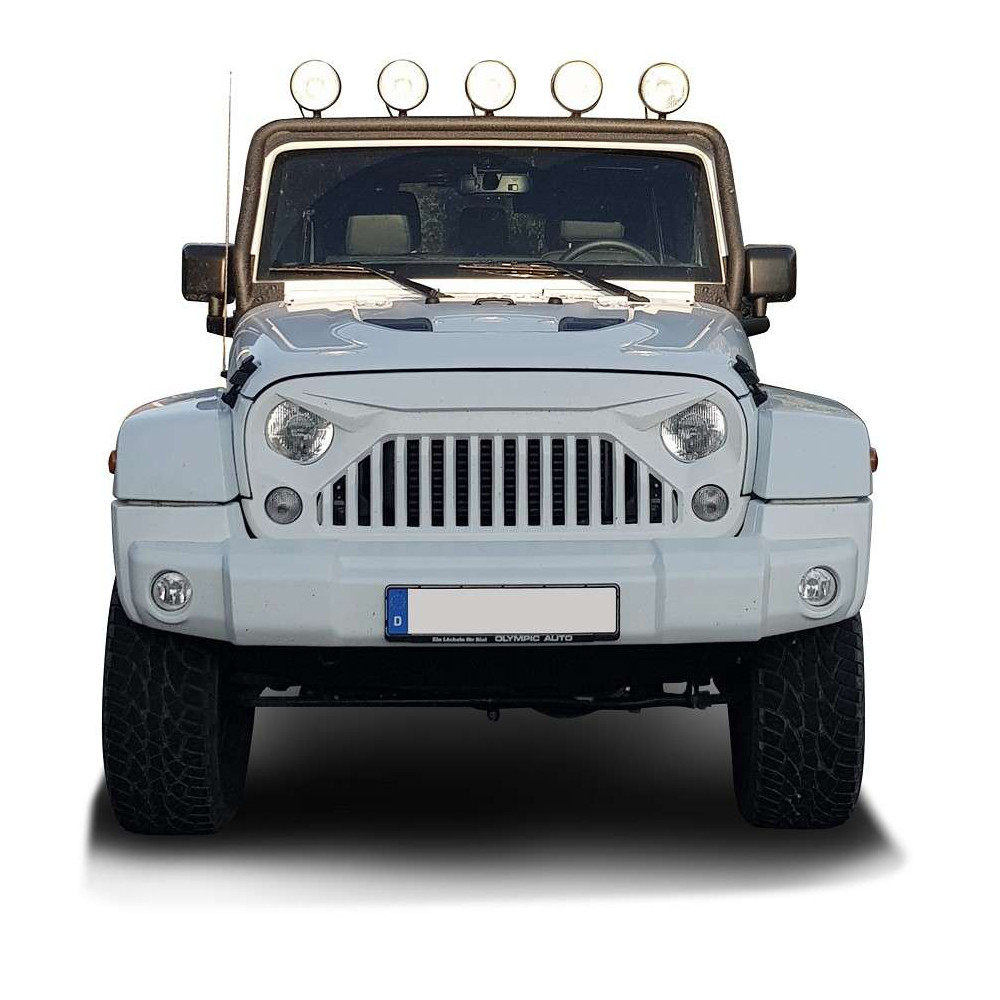 barre en Acier Noir support Lampe Jeep Wrangler JK