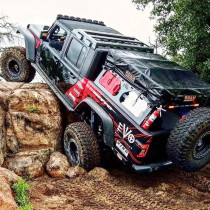 Protection bas de Caisse EVO Rockers Jeep Gladiator JT 4 portes sans Rockskins métal nu
