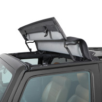 Capotage Bestop® Sunrider Black Twill pour hard top Jeep Wrangler JK 2007-2018