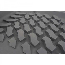 Kit de tapis de sol Mat avant et arrière Jeep Wrangler JK 07-18