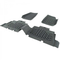 Kit de tapis de sol Mat avant et arrière Jeep Wrangler JK 07-18