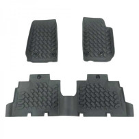 Kit de tapis de sol Mat avant et arrière Jeep Wrangler JK 07-18