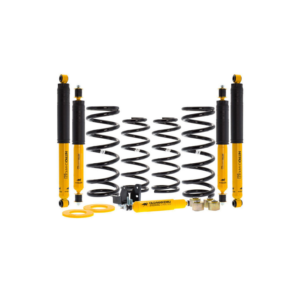 Kit OME Toyota Land cruiser 90 series 1996 2004 Diesel - avt 40mm (0 - 50 Kg) - arr 40mm (Medium)