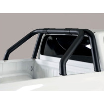 Arceau de benne Design (Roll bar) 76 mm Noir Toyota Hilux 2016-