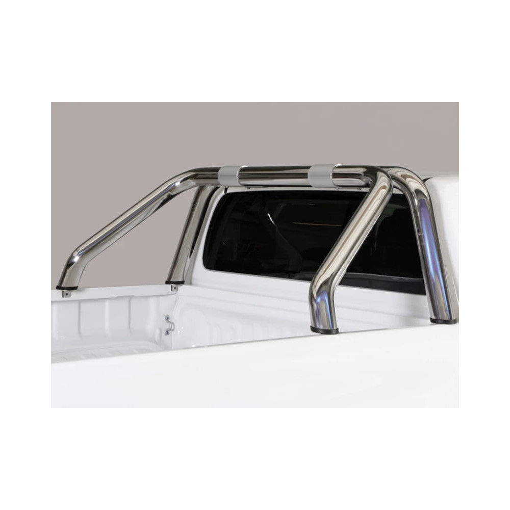 Arceau de benne Design (Roll bar) 76 mm Inox Toyota Hilux 2016-