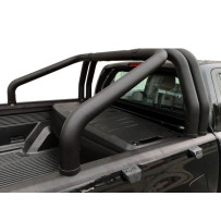 Arceau de benne Double (Roll bar) 76 mm Noir Toyota Hilux 2016-