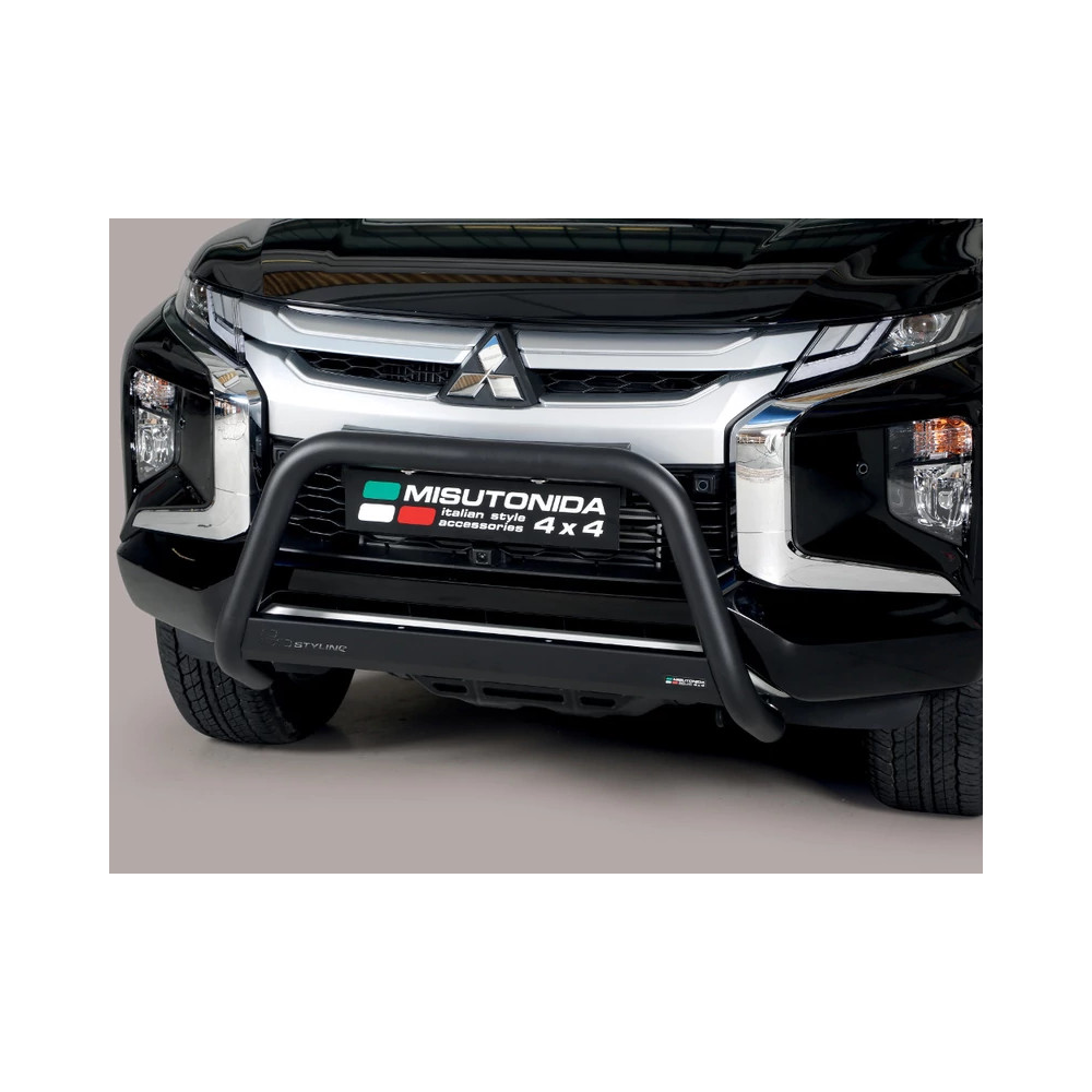 Pare Buffle Homologué Medium Bar Noir 76mm Misutonida EU - Mitsubishi L200 2019-