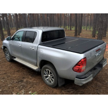 Couvre benne 3 parties Toyota Hilux D/C 2016-