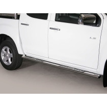 Marche Pieds Ovale Inox Design Isuzu D Max double Cabine 2012-2020