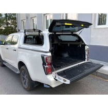 Hardtop Aeroklas -vitres latérales papillons - peint - Isuzu D-Max 2025- Double cabine