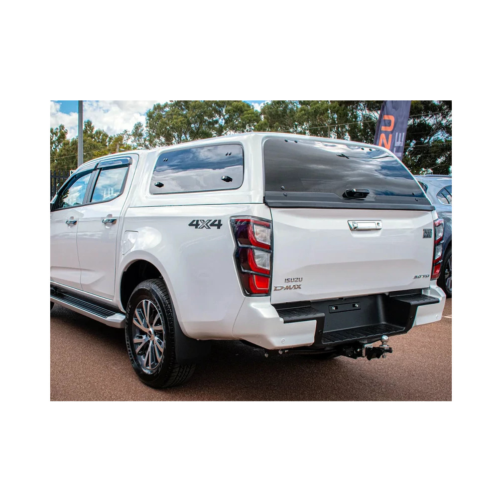 Hardtop Aeroklas -vitres latérales papillons - peint - Isuzu D-Max 2025- Double cabine