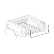 kit de joint anti-poussière Aeroklas pour hayon VW Amarok et Ford Ranger 2023+