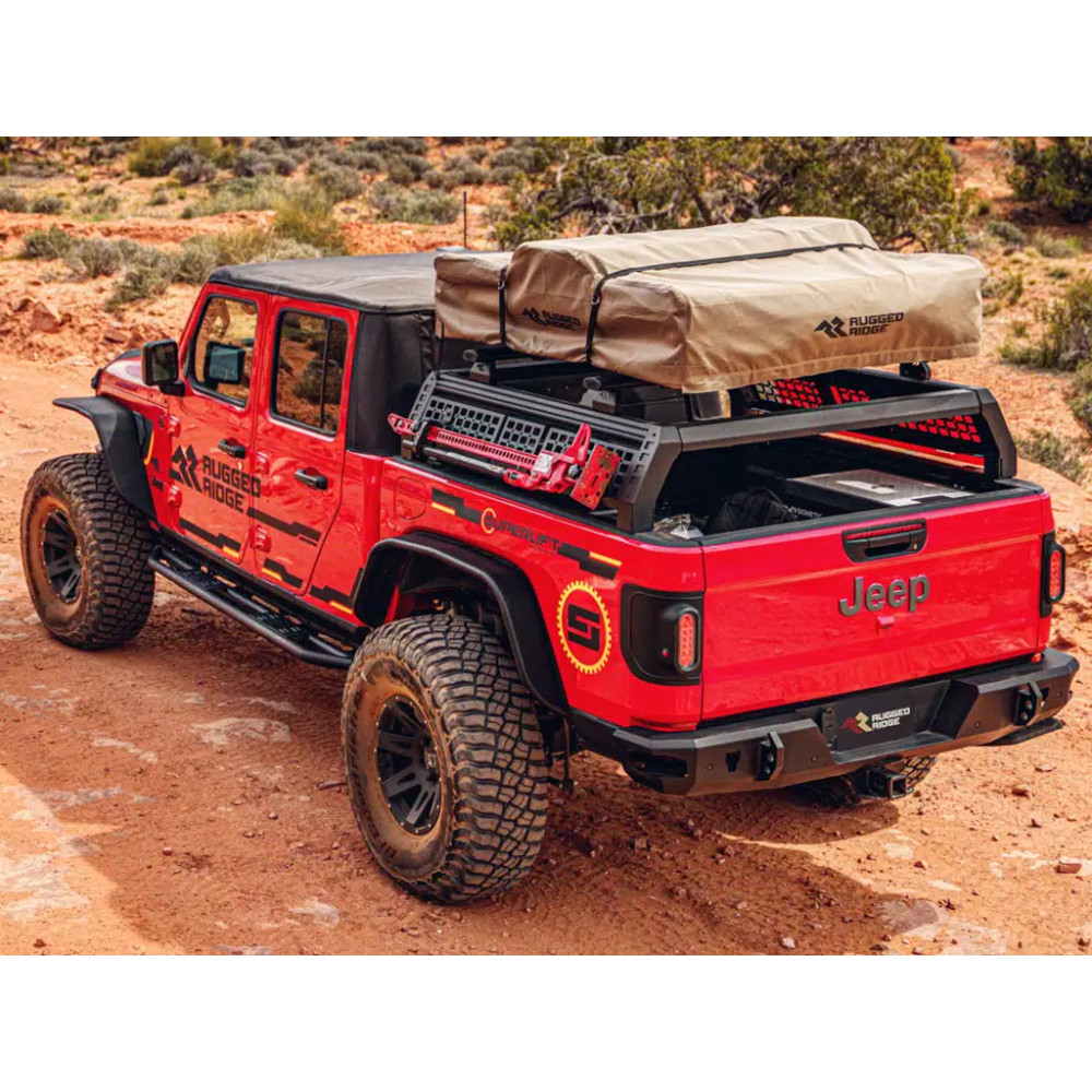 Gallerie RealTruck GoRack/Overland pour Jeep Gladiator 2020-