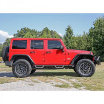 Elargisseur d'aile Avant et Arrière Rough Country LED Flat Jeep Wrangler JK 4 portes