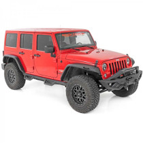 Elargisseur d'aile Avant et Arrière Rough Country LED Flat Jeep Wrangler JK 4 portes