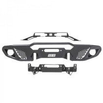 Pare-chocs avant en acier Smittybilt Apollo Jeep Wrangler JK JL Gladiator JT