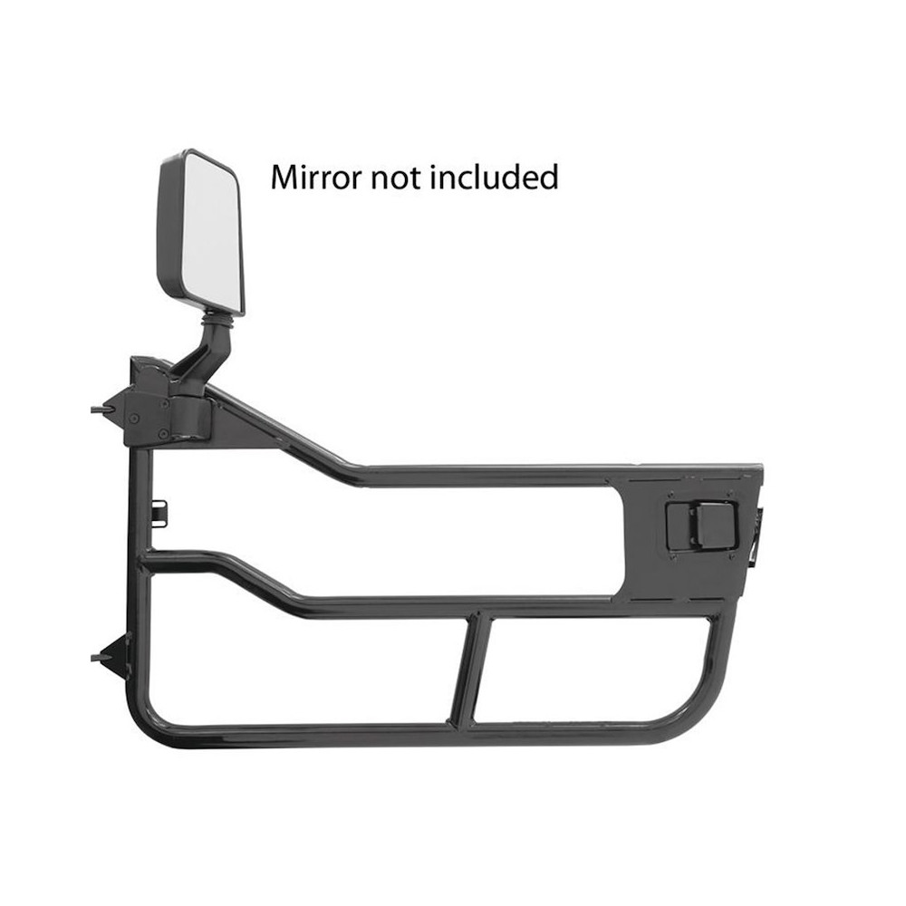 Demi-portes tubulaires Bestop High-Rock Jeep Wrangler TJ 96 - 06