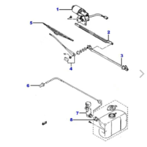 Moteur d'essuie-glace Suzuki